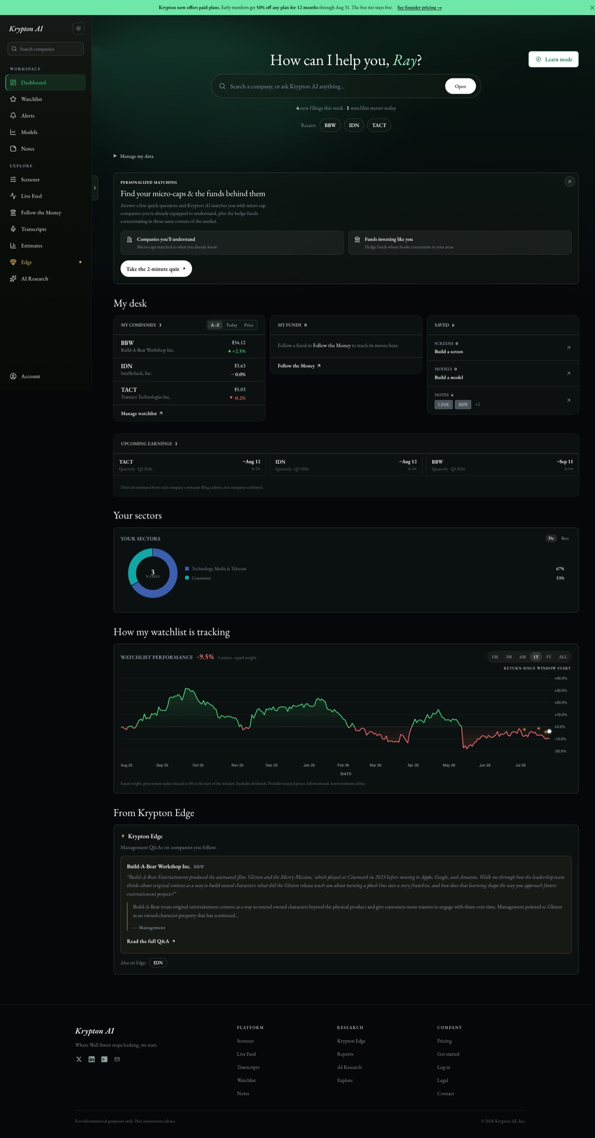 Dashboard